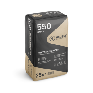 Цемент IFCEM M550  II/А-S 52.5R черный (25кг) 