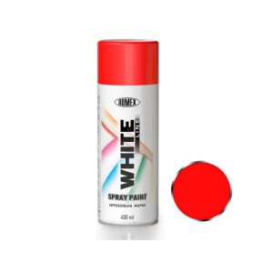 Аерозольний баллон DOMEX WHITE LINE червона RAL 3002 400 мл