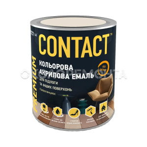 Емаль акрилова CONTACT бежевий  RAL-1015 750мл