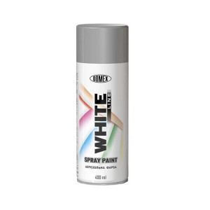 Аерозольний баллон DOMEX WHITE LINE грунт сірий 101 400 мл