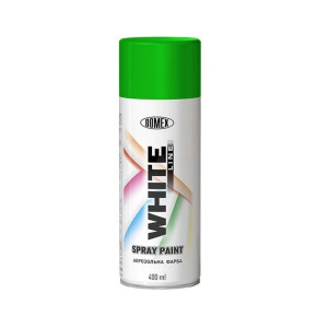 Аерозольний баллон DOMEX WHITE LINE зелена RAL 6029 400 мл