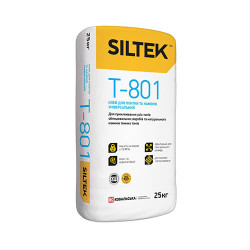 Клей универсальный для плитки и камня Siltek  Т -  801, 25кг