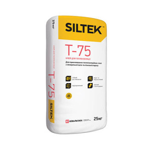 Клей для теплоізоляції Siltek T - 75, 25 кг