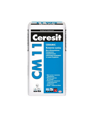 Клей для плитки Ceresit CM 11 Ceramic