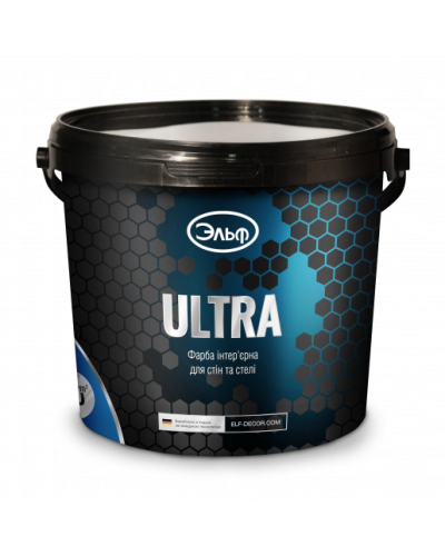 Фарба інтер'єрна ЕЛЬФ ULTRA, 10 л