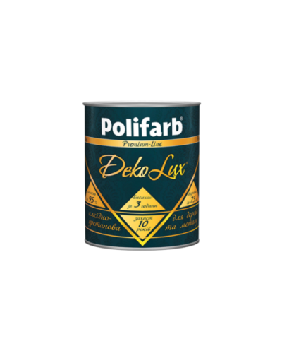 Емаль Polifarb алкідно-уретанових DekoLux 0.7 кг