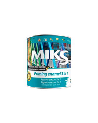 Грунт-емаль Miks color 3 в 1 0.8 кг