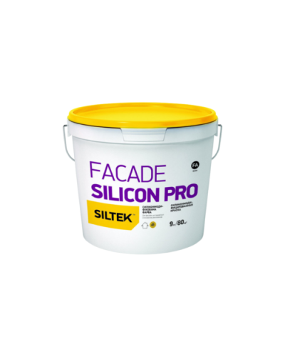 Фарба фасадна силіконмодифікована атмосферостійка преміум-класу Siltek Facade Silicon Pro FА 