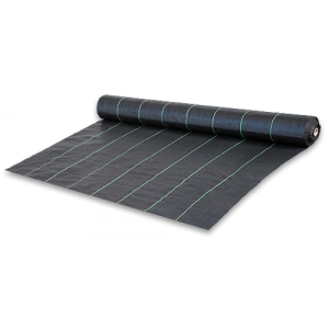 Агротканина Bradas чорна ПП УФ стійка, 1,6x100 м
