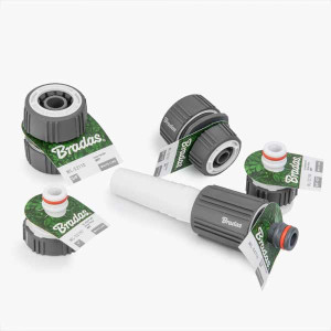 Коннектор 1/2" Bradas WHITE LINE SOFT STOP