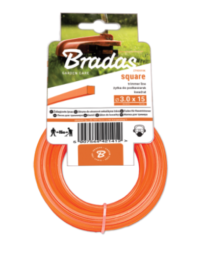 Лісочка для тріммера Bradas TRIMMER "квадрат" 2,0x15 м на карті