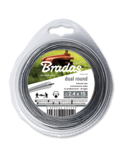 Лісочка для тріммера Bradas RIPPER DUAL кругла 2,7х15 м