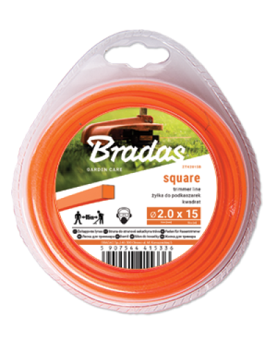 Лісочка для тріммера Bradas TRIMMER "кватрат" 1,6x15 м