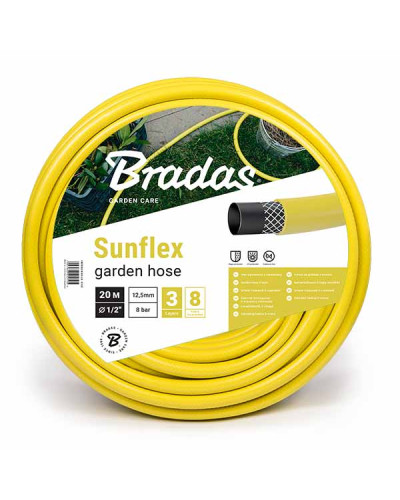 Шланг для полива Bradas SUNFLEX 3/4", 30 м