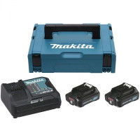 Набор аккумуляторов Makita CXT (BL1020Bx2, DC10SA, Makpac 1)