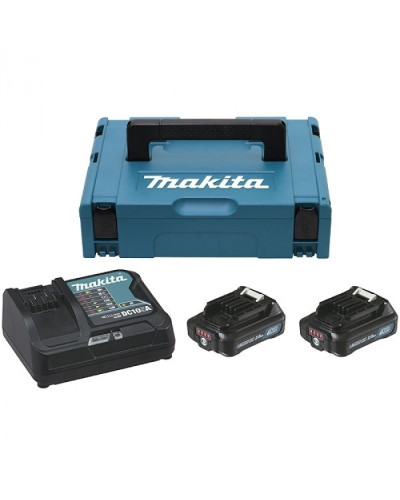 Набір акумуляторів Makita CXT (BL1020Bx2, DC10SA, Makpac 1)