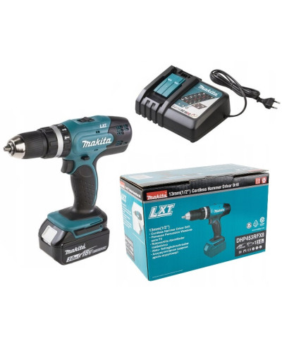 Акумуляторний дриль-шурупокрут Makita DHP453RFX8