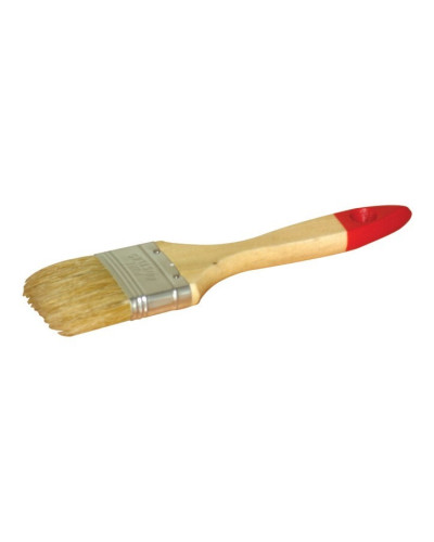 Пензель плаский Hardy 30 3/4", світла щетина китайскої свині, деревяна ручка