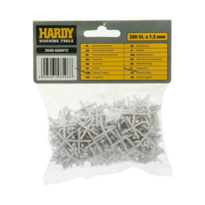 Крестики для кафеля Hardy 1,5 мм, 200 шт