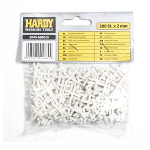 Крестики для кафеля Hardy 2 мм, 200 шт