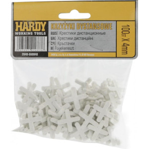 Крестики для кафеля Hardy 4 мм, 100 шт
