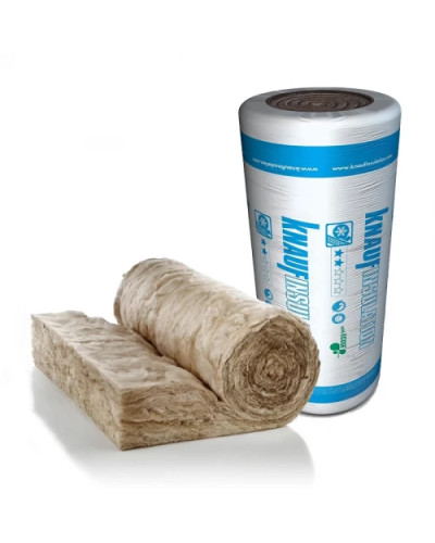 Теплоізоляція мінвата Knauf Insulation NatuRoll 21.84 м², 50 мм 