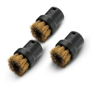 Комплект круглих щіток з латунною щетиною Karcher