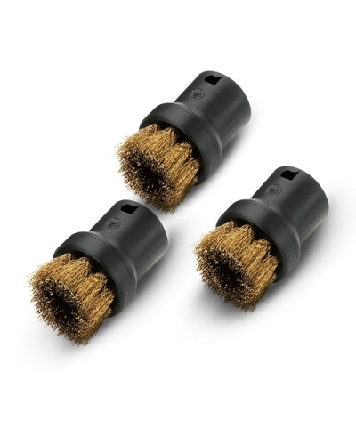 Комплект круглих щіток з латунною щетиною Karcher