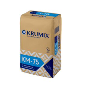 Штукатурка гіпсова машинного нанесення Krumix КМ-75, 30кг
