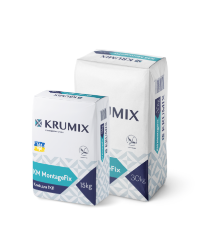 Клей для гіпсокартону КМ MontageFIX Krumix, 30кг