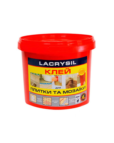 Клей для плитки і мозаїки Lacrysil (3кг)