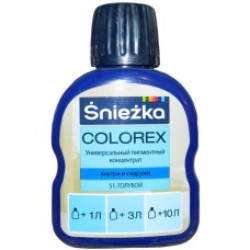 Пігмент Sniezka Colorex блакитний 100 мл