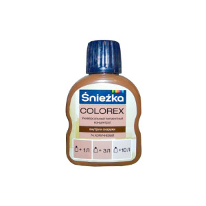 Пігмент Sniezka Colorex коричневий 100 мл