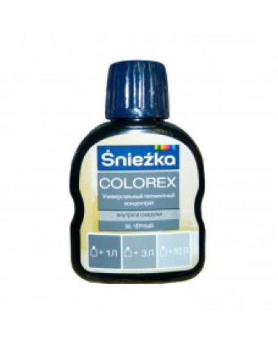 Пігмент Sniezka Colorex чорний 100 мл