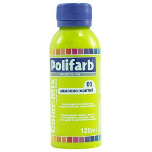 Колорант Polifarb Сolor-Mix лимонно-жовтий 120 мл
