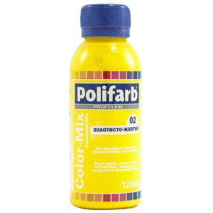 Колорант Polifarb Сolor-Mix золотисто-жовтий 120 мл