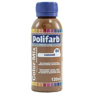 Колорант Polifarb Сolor-Mix кавовий 120 мл