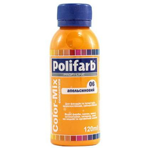 Колорант Polifarb Сolor-Mix апельсиновый 120 мл