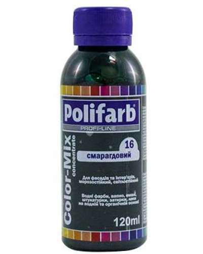 Колорант Polifarb Сolor-Mix смарагдовий 120 мл