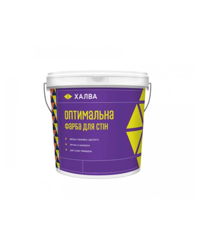 Краска для стен Оптимальная Халва