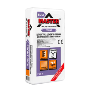 Суміш штукатурна цементно-піщана Master Front