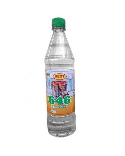 Розчинник 646 Best (0,8л/0,54кг)