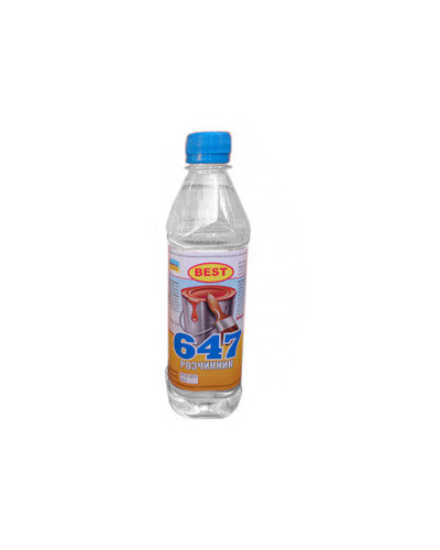 Розчинник 647 Best (0,4л/0,26кг)