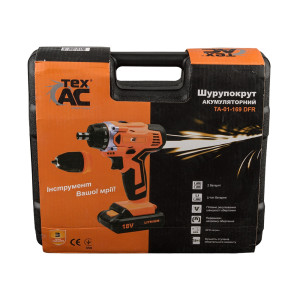 Шурупокрут TexAC ТА-01-169 DFR (18V)