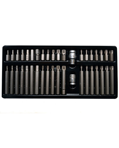 Набор насадок отверточных YATOHEX SPLINE TORX 40 шт