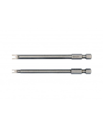 Насадка викруткова YATO, 1/4" №6, 10х100 мм, 2 шт