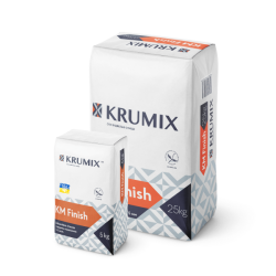 Шпаклівка KRUMIX КМ Finish, 25кг