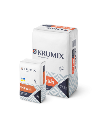 Шпаклівка KRUMIX КМ Finish, 25кг