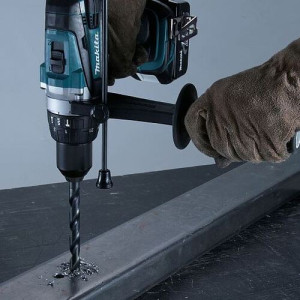 Акумуляторна дриль-шурупокрут з ударом Makita DHP458Z LXT