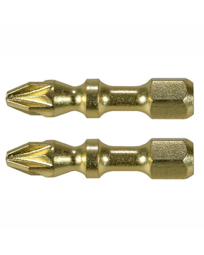 Торсіонна біта Makita PZ2 Impact Gold 30 мм 